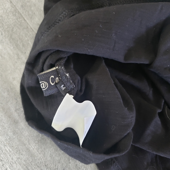 Black White Embroidered YC Tank - Picture 3 of 3